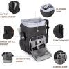 image:imageBAGSMART Camera Backpack DSLR Camera Bag Backpacks for Photographers Waterproof AntiTheft Photography Backpack with 15 Inch Laptop Compartment amp Tripod Holder Ivory WhiteBblacksingle Buckle