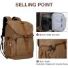 image:imageBAGSMART Camera Backpack DSLR Camera Bag Backpacks for Photographers Waterproof AntiTheft Photography Backpack with 15 Inch Laptop Compartment amp Tripod Holder Ivory WhiteCkhakisingle Buckle