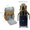 image:imageBAGSMART Camera Backpack DSLR Camera Bag Backpacks for Photographers Waterproof AntiTheft Photography Backpack with 15 Inch Laptop Compartment amp Tripod Holder Ivory WhiteGkhakidouble Buckle
