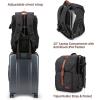 image:imageBAGSMART Camera Backpack DSLR Camera Bag Backpacks for Photographers Waterproof AntiTheft Photography Backpack with 15 Inch Laptop Compartment amp Tripod Holder Ivory WhiteBblacksingle Buckle