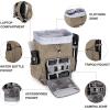 image:imageBAGSMART Camera Backpack DSLR Camera Bag Backpacks for Photographers Waterproof AntiTheft Photography Backpack with 15 Inch Laptop Compartment amp Tripod Holder Ivory WhiteDgreensingle Buckle
