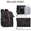 image:imageBAGSMART Camera Backpack DSLR Camera Bag Backpacks for Photographers Waterproof AntiTheft Photography Backpack with 15 Inch Laptop Compartment amp Tripod Holder Ivory WhiteBblacksingle Buckle