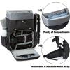 image:imageBAGSMART Camera Backpack DSLR Camera Bag Backpacks for Photographers Waterproof AntiTheft Photography Backpack with 15 Inch Laptop Compartment amp Tripod Holder Ivory WhiteEblackdouble Buckle