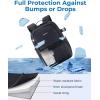 image:imageBAGSMART Camera Backpack DSLR SLR Small Camera Bags for Photographers Compatible for Sony Canon Nikon Shoulder Strap 2in1 Travel Backpack Fits 129 iPad GrayBlack