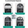 image:imageBAGSMART Camera Bag DSLR SLR Camera Backpack Fits up to 156 Laptop Camera Case for Photographers with Waterproof Rain Cover Tripod Holder BlackBlack