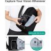 image:imageBAGSMART Camera Bag DSLR SLR Camera Backpack Fits up to 156 Laptop Camera Case for Photographers with Waterproof Rain Cover Tripod Holder BlackBlack