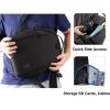 image:imageBAGSMART Camera Bag DSLR SLR Camera Backpack Fits up to 156 Laptop Camera Case for Photographers with Waterproof Rain Cover Tripod Holder BlackBlack
