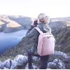 image:imageBAGSMART Camera Bag DSLR SLR Camera Backpack Fits up to 156 Laptop Camera Case for Photographers with Waterproof Rain Cover Tripod Holder BlackPink