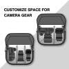 image:imageBAGSMART Camera Bag SLR DSLR Canvas Crossbody Camera Case Compact Camera Shoulder Bag with Rain Cover for Women and Men Ivory White01Black