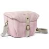 image:imageBAGSMART Camera Bag SLR DSLR Canvas Crossbody Camera Case Compact Camera Shoulder Bag with Rain Cover for Women and Men Ivory White04Light Pink