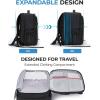 image:imageBAGSMART Camera Bag for DSLR Waterproof Camera Backpacks for Photographers Camera Case with Laptop Compartment156 BlackBlack