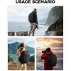image:imageBAGSMART Camera Bag for DSLR Waterproof Camera Backpacks for Photographers Camera Case with Laptop Compartment156 BlackBlack