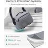 image:imageBAGSMART Camera Sling Bag Small Camera Bags for Photographers with Tripod Holder Waterproof DSLRSLRMirrorless Camera Bags Crossbody with Rain Cover Compatible with Canon Sony Nikon GrayGray