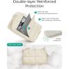 image:imageBAGSMART Digital Camera Case Protective Puffy Camera Case with 2 Carrying Ways Lightweight amp Waterproof Small Camera Bag for Canon PowerShot G7X Mark IIIIISony DSCW800DSCW830  BeigeBeige
