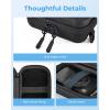 image:imageBAGSMART Digital Camera Case Protective amp Waterproof Small Camera Case with Shoulder Strap Lightweight Camera Sling Bag for Canon PowerShot ELPH 180190  Sony DSCW800DSCW830  PinkBlack