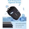 image:imageBAGSMART Digital Camera Case Protective amp Waterproof Small Camera Case with Shoulder Strap Lightweight Camera Sling Bag for Canon PowerShot ELPH 180190  Sony DSCW800DSCW830  PinkBlack