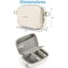 image:imageBAGSMART Digital Camera Case Protective amp Waterproof Small Camera Case with Shoulder Strap Lightweight Camera Sling Bag for Canon PowerShot ELPH 180190  Sony DSCW800DSCW830  PinkBrown