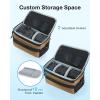image:imageBAGSMART Small Camera Bag for Photographers Compact Camera Shoulder Bags for DSLRSLRMirrorless Cameras Waterproof Crossbody Camera Case with Tripod Holder Khaki