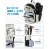 image:imageBAGSMART Small Camera Sling Bag DSLRSLR Camera Bag Fits 11 Tablet Camera Shoulder Bag for Photographers With Tripod Holder