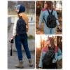 image:imageBAGSMART Small Camera Sling Bag DSLRSLR Camera Bag Fits 11 Tablet Camera Shoulder Bag for Photographers With Tripod Holder