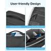 image:imageBAGSMART Small Camera Sling Bag for Photographers Compact Camera Shoulder Bags for DSLRSLRMirrorless Cameras Waterproof Crossbody Camera Case with Tripod Holder Grey01Black