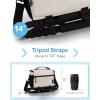 image:imageBAGSMART Small Camera Sling Bag for Photographers Compact Camera Shoulder Bags for DSLRSLRMirrorless Cameras Waterproof Crossbody Camera Case with Tripod Holder Grey03Ivory White