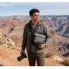 image:imageBAGSMART Small Camera Sling Bag for Photographers Compact Camera Shoulder Bags for DSLRSLRMirrorless Cameras Waterproof Crossbody Camera Case with Tripod Holder Grey02Grey