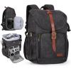 image:imageBAGSMART Camera Backpack DSLR Camera Bag Backpacks for Photographers Waterproof AntiTheft Photography Backpack with 15 Inch Laptop Compartment amp Tripod Holder Ivory WhiteBblacksingle Buckle