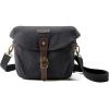 image:imageBAGSMART Camera Bag SLR DSLR Canvas Crossbody Camera Case Compact Camera Shoulder Bag with Rain Cover for Women and Men Ivory White01Black