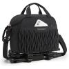 image:imageBAGSMART Camera Sling Bag Portable Small Camera Bags for Photographers with Tripod Holder Waterproof DSLRSLRCute Camera Case for Women with Rain Cover Compatible with Sony Canon Nikon BeigeBlack