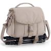image:imageBAGSMART Small Camera Bag DSLR Camera Case for Camera Lens amp Accessories UltraLight Compact Crossbody Camcorder Bags with Rain CoverTripod Straps CamelCamel