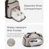 image:imageBAGSMART 4IN1 Gym Bag for Women Men TSA Lightweight Duffle Bag for Travel with Shoe Compartment amp Wet Pocket 22L30L38L Tactical Backpack with 40oz Water Bottle HolderICamel