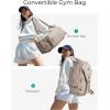 image:imageBAGSMART 4IN1 Gym Bag for Women Men TSA Lightweight Duffle Bag for Travel with Shoe Compartment amp Wet Pocket 22L30L38L Tactical Backpack with 40oz Water Bottle HolderGLight pink