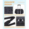 image:imageBAGSMART Gym Bag for Men 31L Sports Travel Duffle Bag With Shoe Compartment Waterproof Gym Duffel Bag for Men Travel Carry On Weekender Workout Bag Black