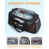 image:imageBAGSMART Gym Bag for Men 31L Sports Travel Duffle Bag With Shoe Compartment Waterproof Gym Duffel Bag for Men Travel Carry On Weekender Workout Bag Black