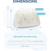 image:imageBAGSMART Gym Bag for Men Women Expandable Sports Duffel Bag Lightweight Workout Bag with Shoe Compartment amp Wet Pocket Water Resistant Weekend Overnight Bag for Travel Gym Beige