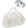 image:imageBAGSMART Gym Bag for Men Women Expandable Sports Duffel Bag Lightweight Workout Bag with Shoe Compartment amp Wet Pocket Water Resistant Weekend Overnight Bag for Travel Gym Beige