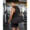 image:imageBAGSMART Gym Bag for Women amp Men Sports Travel Duffel Backpack with Shoe Compartment Laptop Compartment Water Resistant Carry On Weekender Bag for AirplaneBlack