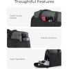 image:imageBAGSMART Gym Bags for Men Women Foldable Travel Duffle Bag Lightweight Weekender Duffel Bag With Shoe Compartment Water Resistant Workout Duffle Sports Bag for Travel Yoga BlackBlack