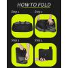 image:imageBAGSMART Gym Bags for Men Women Foldable Travel Duffle Bag Lightweight Weekender Duffel Bag With Shoe Compartment Water Resistant Workout Duffle Sports Bag for Travel Yoga BlackArmy Green