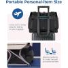 image:imageBAGSMART Personal Item Travel Bag For Spirit Airlines 23L Lightweight Gym Bag for Women Foldable Duffle Bag Weekender Overnight Bag for Travel GymBlack