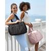 image:imageBAGSMART Personal Item Travel Bag For Spirit Airlines 23L Lightweight Gym Bag for Women Foldable Duffle Bag Weekender Overnight Bag for Travel GymPink