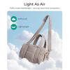 image:imageBAGSMART Reiki Gym Bag for Women MiniMedium Crossbody Bags for Women 5L Dance Bag with Detachable Strap 15L Yoga Mate Bag with Wet amp Dry Pocket MiniSand Brown5LJet Black