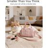 image:imageBAGSMART Reiki Gym Bag for Women MiniMedium Crossbody Bags for Women 5L Dance Bag with Detachable Strap 15L Yoga Mate Bag with Wet amp Dry Pocket MiniSand Brown5LBaby Pink