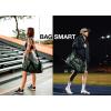 image:imageBAGSMART Small Gym Bag With Shoe Compartment amp Wet Pocket Lightweight Sports Travel Duffel Carry On Weekender Overnight Water Resistant Sports Gym Tote for Swimming Yoga Almond OilBlack