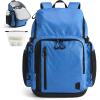 image:imageBAGSMART 2 Piece Swim Bag for Swimmers with Shoe Compartment 35L Waterproof Swim Backpack for Men and Women Swimming Sports Gym BagBlue