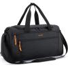 image:imageBAGSMART Gym Bag for Men 31L Sports Travel Duffle Bag With Shoe Compartment Waterproof Gym Duffel Bag for Men Travel Carry On Weekender Workout Bag Black