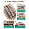 image:imageBAGSMART Cross Body Purse Medium Crossbody Bags for Women Travel Purse 43L Puffy Handbag Wallet with RFID Blocking SlotsGreen