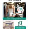 image:imageBAGSMART Cross Body Purse Medium Crossbody Bags for Women Travel Purse 43L Puffy Handbag Wallet with RFID Blocking SlotsGreen