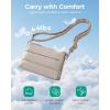 image:imageBAGSMART Cross Body Purse Medium Crossbody Bags for Women Travel Purse 43L Puffy Handbag Wallet with RFID Blocking SlotsNavy Blue